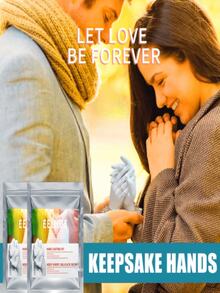 DOWMOO 1pc Hand Molding Powder Kit, 3D Hand Mold Plaster Casting DIY Craft Gift, Cloning Model Powder To Strengthen Spatial Thinking And Hands-On Ability, Suitable For All Ages - Multicolor - View 9