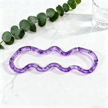 1pc New Color Changing Twist Fidget Toy, Transforms Into Multiple Shapes, Stress Relief Toy For Teens, Crystal Color Twisty Toy, Handheld Desktop Toy To Relieve Anxiety, Suitable For Outdoor, Office, Desk Decor, Classroom Rewards, Party Favors And Holiday Gifts! - Multicolor - View 11