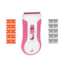 A Set Of 11 Stainless Steel Blade Ceramic Stove Scrapers, Suitable For Cleaning Electromagnetic Stove Surfaces And Ceramic Surfaces, Plastic Stove Surfaces, Glass Cleaning Tools, Multifunctional Light Removal Scrapers, Double Headed Light Removal Small Scrapers, Easy To Use And Clean - A - View 9