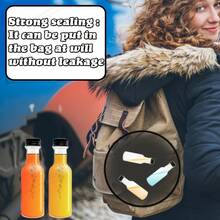 Bộ chai ma thuật mini dành cho tiệc tùng - Có sẵn theo bộ 1/5/10 chiếc, được làm từ nhựa đựng đồ uống với nắp vặn màu đen. Không cần nguồn điện, dễ mang theo, có thể tái sử dụng, phù hợp cho nhiều dịp khác nhau và có thiết kế nhẹ, không gây tiếng ồn. - Nhiều màu - Xem 3