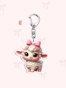 1件复古天主教耶稣羔羊装饰钥匙扣，瓜达卢佩圣母玛利亚天主教钥匙扣，墨西哥圣母玛利亚钥匙扣配件，2D亚克力耶稣和心形设计钥匙扣吊坠，是周年纪念日送给汽车和包包的理想礼物 - 彩色 - 查看 7