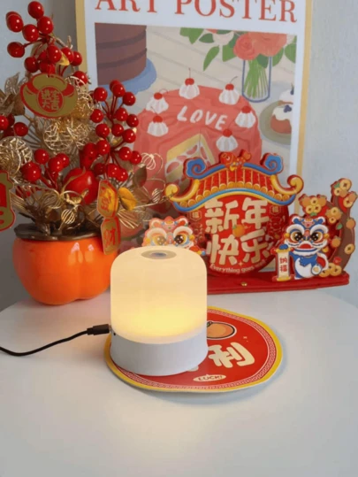 1 chiếc đèn ngủ để bàn, đèn bàn học sinh bảo vệ mắt có điều khiển cảm ứng, nhiều màu sắc, đèn ngủ di động dùng nguồn USB, thích hợp cho phòng ngủ, phòng khách hoặc văn phòng.