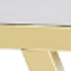 Gold and White