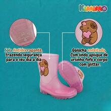 Girls' Rain Boots, Girls' Boots, Lightweight And Comfortable - Bụi hồng - Xem 7