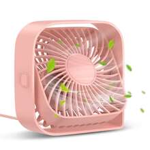 Mini Desktop Fan, Portable, Quiet Operation, 360° Rotation, Powerful Airflow, USB Powered, Stylish Design, Brushless Motor, Suitable For Office, Bedroom, Study - Standard Model - View 7