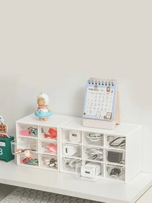 Hộp đựng đồ may vá đính cườm 6/9 ngăn, hộp đựng phụ kiện DIY đa chức năng để bàn, hộp đựng ghi chú, kim, đồ may vá, băng dính, nhẫn, bông tai, trang sức. - Nhiều màu - Xem 11