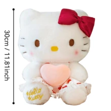 1pc Plush Doll With Heart Shaped Skirt, Stuffed Doll, Home Decor, Soft Doll, Birthday Gift - Multicolor - View 14