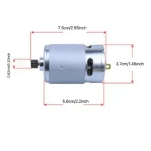 Motor 21V 14 Gigi, Motor 550, Motor Gergaji Tangan Tunggal Bertenaga Lithium, Gergaji Rantai Listrik, Motor Gergaji Mini 02239, Gergaji Portabel, Desain Ringkas, Motor Performa Tinggi, Sumber Daya Andal, Penghobi, Pekerja Luar Ruangan - Beraneka warna - View 3