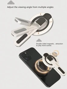 Giá đỡ điện thoại từ tính hai mặt xoay 360° - Có thể gập lại, thích hợp cho bảng điều khiển ô tô, nhà bếp, phòng tập thể dục, tương thích với tất cả các loại điện thoại thông minh. - Giá đỡ nhẫn - Xem 6
