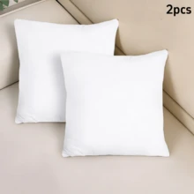 High Grade Fluffy Throw Pillow Inserts, Ultra Soft Square Pillow Inserts, Premium Hypoallergenic Cushion For Home Decor - White - View 21