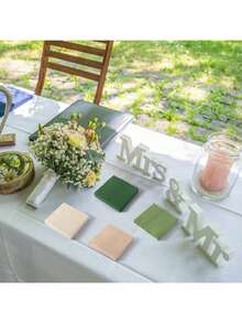 20/80张装鸡尾酒餐巾纸，一次性饮料餐巾纸，方形纸质甜点餐巾，适用于婚礼、生日庆典派对用品，展开尺寸10*10英寸 - 查看 7