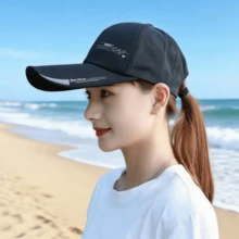 Ansiktsmask med drickbart vatten, UV-blockerande andningsbart solskyddsmedel, sömlös tvättbar utomhusmask för ridning - Basebollkeps - Visa 4