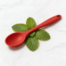 [2/4/6pcs] Premium Silicone Basting Brush, 8-Inch Heat Resistant Kitchen Tool, Non-Stick Cooking Spoon For Grilling Baking, Dishwasher (Red) - Red - View 8