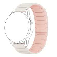 Magnetic Adjustable Sports Watch Bands - 20mm&22mm Strap Compatible With Samsung Galaxy Watch 7/FE/6 5 4 Classic Gear S3, For Huawei Watch GT 5 Pro GT5 GT4 GT3 GT2, For Xiaomi Watch 2 Pro S4 S3 S2 S1 Color 2, For Watch 5 Active/5 Lite, For Activce 2/Balance 2/GTR 4 3 2 2e Sport Smartwatch Belt For Venu 3/2 Forerunner 965 265 Fēnix 7.Fēnix 7 Pro Fēnix 8 S70 MARQ Gen2 SuitStylish Replacement Straps - Star River White - View 9