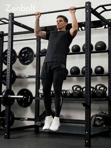 ZULIZ Zenbolt Men's Suit, The Top Is Breathable And Comfortable, The Trousers Are Casual And Durable. - Black - View 2