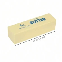 14厘米可爱柔软的黄油条造型减压玩具，柔软慢回弹，有助于放松身心，缓解焦虑 - 查看 3