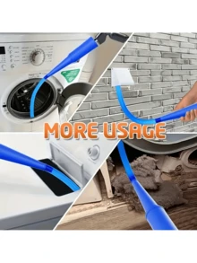 1 套烘干机排气管清洁套装 - 包括烘干机绒毛吸尘器附件、绒毛清除器和烘干机排气管绒毛清洁替换零件；兼容大多数吸尘器。 - 多款式 - 查看 2