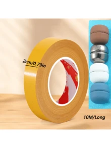 1pc 10M Invisible Pants Hem Tape, Prevents Pants Dragging, Seamless Closure Tape, Pants Leg Shortening Patch For Jeans, Trousers, Curtains - Multicolor - View 25