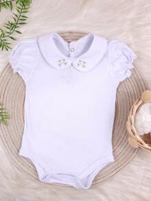 Pure & Posh Baby Baby Girls Bodysuits - 白色 - 查看 2