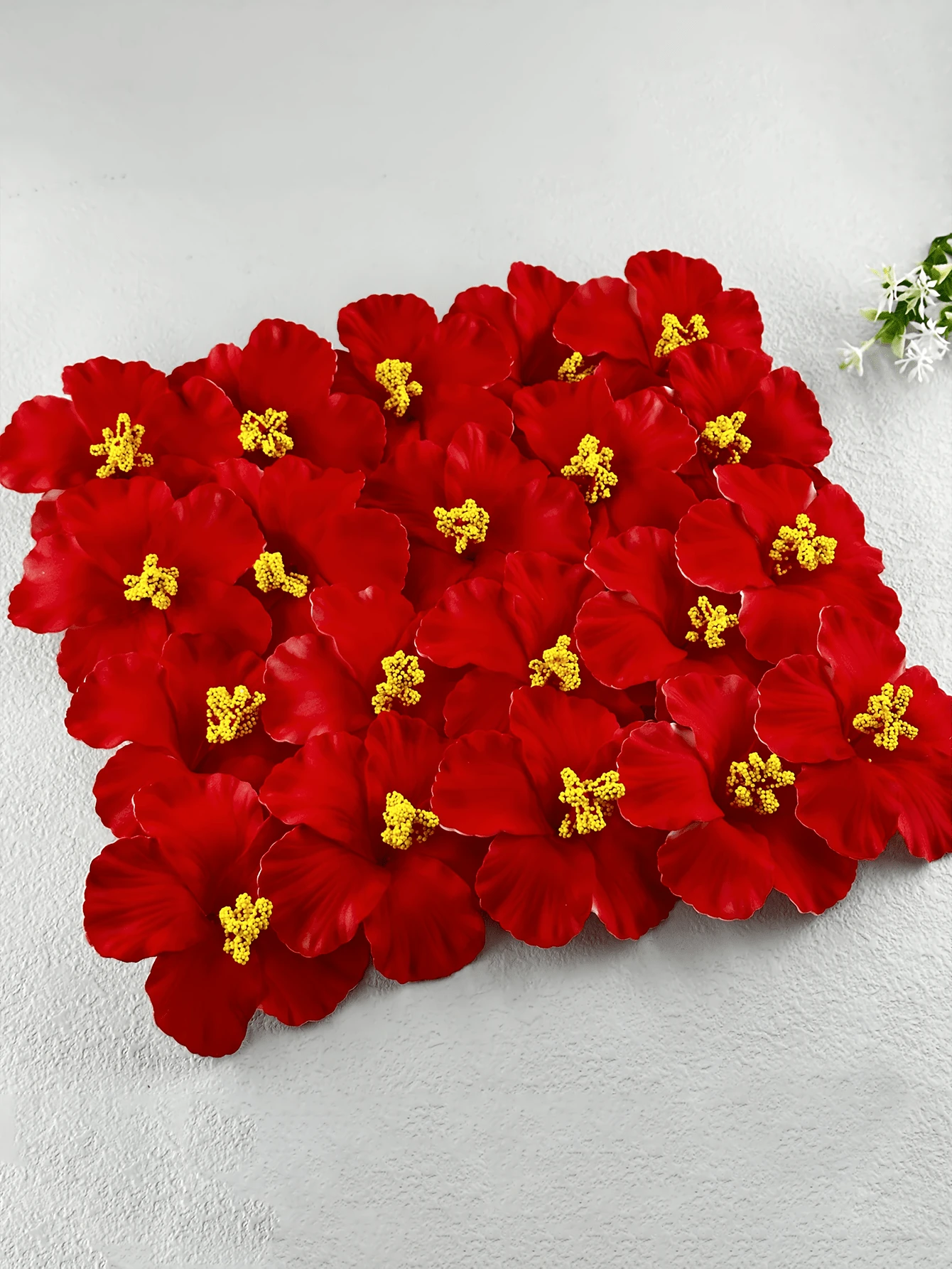 Set de 15 piezas Clips para el cabello con flores de hibisco estilo hawaiano de verano, accesorios de flores de plástico coloridas adecuados para la playa, viajes, uso casual, decoración elegante para el cabello, accesorios de playa, estilo tropical, clips para el cabello duraderos, festival, cumpleaños