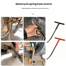T-Type Spring Hook Brake Wrench. Motorcycle And Electric Vehicle Spring Hook Wrench, Kickstand, Clutch, Exhaust Pipe Spring Removal And Installation Tool. - T-type Puller - View 2