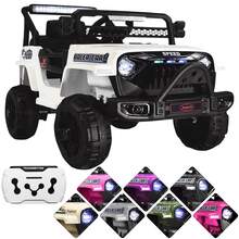 Joykoo Camioneta Montable Electrica para Niños Control Remoto 12v - Blanco - Ver 1