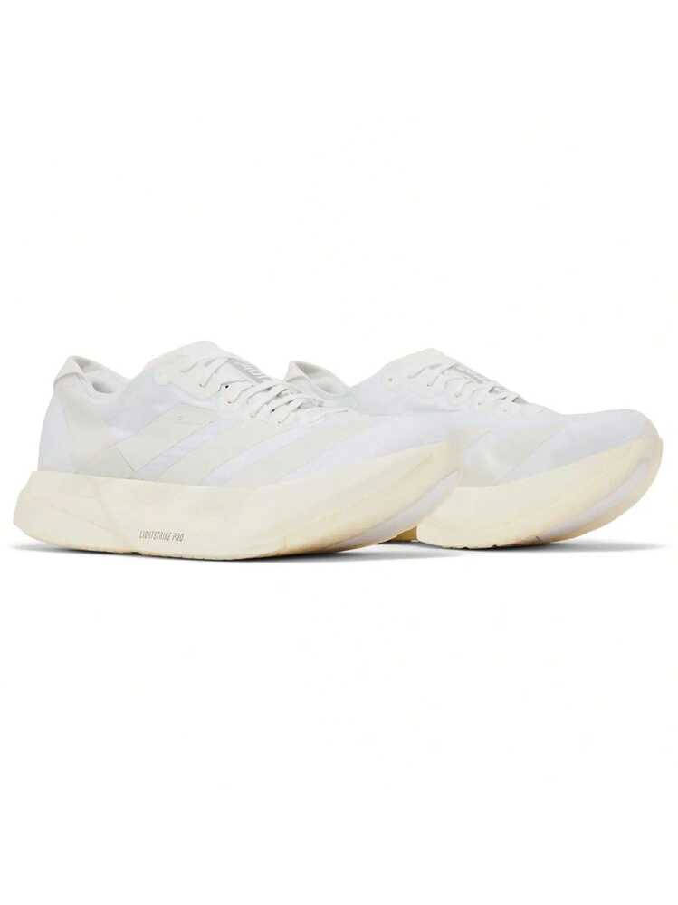 Adidas Adizero Adios Pro 4 'White Zero Metallic'men's- JR6366 - 白色 - 查看 3