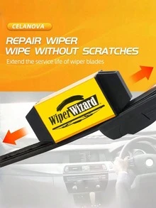 6件套汽车雨刮器维修工具，雨刮器维修套装，含研磨垫和海绵，无需电池，适用于所有车型 - 刮水器 - 查看 10