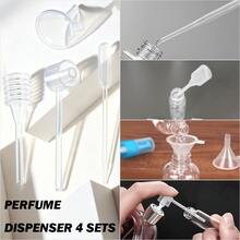 5pcs Stainless Steel & Glass Refillable Perfume Spray Bottle Set - Includes 4pcs Perfume Decanting Tools, 10ml Double-Ended Dual-Use Roller Ball Perfume Spray Bottle, Leak-Proof Design - Multicolor - View 7