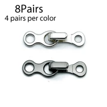 2/4/6/8 Pairs Alloy Invisible Hook And Eye Fasteners, Collar Hooks, Pant Hooks, Leather And Fur Coat Hooks, Anti-Exposure Clasps - Multicolor - View 31