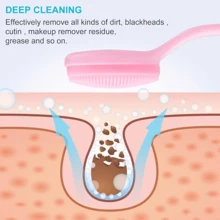 Bộ 3/2/1 cọ rửa mặt và đắp mặt nạ bằng silicon thủ công - Phụ kiện chăm sóc da và dụng cụ làm sạch da mặt thân thiện với da, chống thấm nước. Cọ tẩy tế bào chết này được thiết kế để loại bỏ hiệu quả mụn đầu đen, mụn đầu trắng và cặn trang điểm, trở thành vật dụng nhỏ gọn và thiết thực cần thiết khi đi du lịch. - Nhiều màu - Xem 10