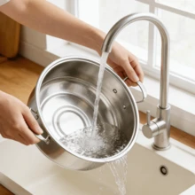 16tlg Topfset Kochset Kochtöpfe Kochgeschirrset Kochtopf-Set mit Deckel Induktion16-24cm,langlebig und leicht zu reinigen, perfekt für Familienküchen - Übersicht 9