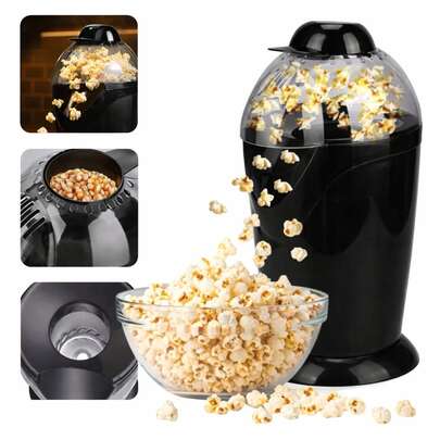 Pipoqueira Elétrica MAS-119B 1100W / 220V Moderna e Prática com Desligamento Automático e Dosador de Milho