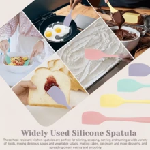 1个可重复使用的面包/蛋糕分割器，圆形10/12片切割器，食品级PP材质，耐用蛋糕切割工具 - 彩色 - 查看 11