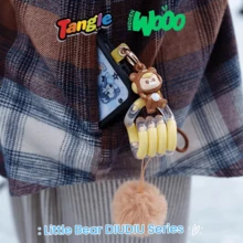 tangle Móc khóa hình thỏ Cimmy dễ thương chính hãng của Twist Puzzle, hình gấu Diudiubaby trong hộp bí ẩn, đồ chơi giảm căng thẳng EDC, đồ chơi huấn luyện và mặt dây chuyền. - Nhiều màu - Xem 3