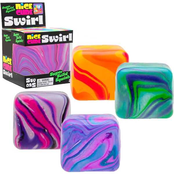 新款 Nee Doh 大理石冰块麻糬减压玩具 - 完美礼物 - 生日礼物 - 节日礼物 - 圣诞礼物，送给闺蜜的最佳节日礼物，派对氛围装饰，完美派对装饰，家居装饰，精致房间装饰，情人节礼物，生日庆祝的理想朋友礼物，纪念品，女士纪念品，可爱美学风格，情人节，家居装饰