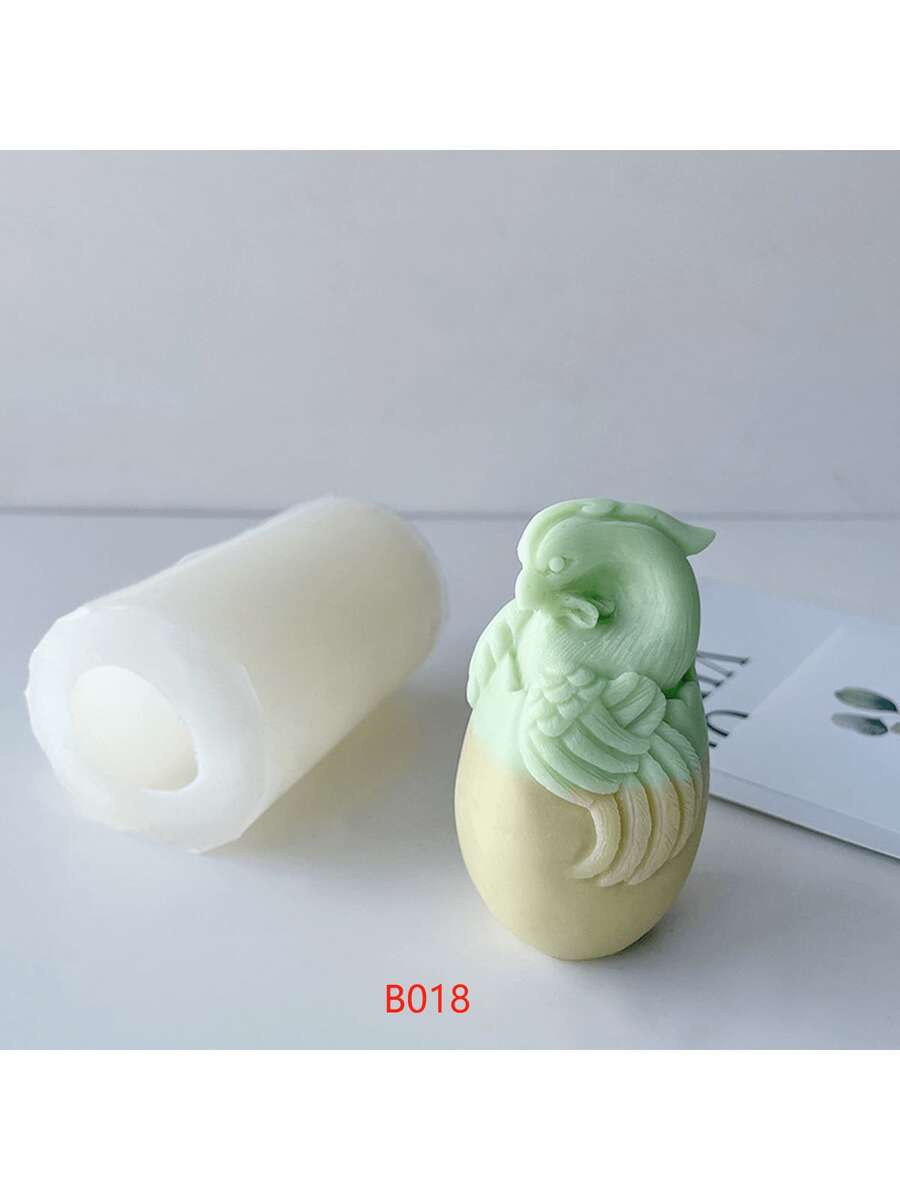 Baby Dragon Shaped DIY Handmade Plaster Aromatherapy Silicone Mold - Cylinder - View 1