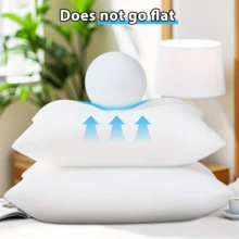 High Grade Fluffy Throw Pillow Inserts, Ultra Soft Square Pillow Inserts, Premium Hypoallergenic Cushion For Home Decor - White - View 11