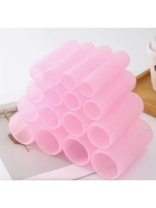 1 Extra Large Curling Iron, A Cute Home Hair Styling Tool That Doesn't Damage Hair, Doesn't Require Heating, Valentine's Day Couple Gift, Hair Accessories, Hair Styling Tools - Pink - View 1