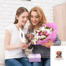 6pcs Diamond Painting Greeting Card Kit, Cartoon Character Themed, Paper Material With Partial Mosaic Handcraft, DIY Craft For Blessing, Expressing Sentiments, Holiday Gift Cards - View 9