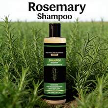 Organic Rosemary Hair Shampoo For Women And Men-Natural Thickening & Strengthening Shampoo With Hydrolyzed Keratin - Suitable For All Hair Types 3.38 Fl.OZ - 2 Packs - Rosemary - View 9