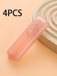 Bộ 4 hộp vệ sinh răng miệng mini di động - Nhỏ gọn và tiện lợi khi đi du lịch, có thể đựng chỉ nha khoa, thuốc, tăm xỉa răng và tăm bông - Hộp đựng dụng cụ vệ sinh răng miệng - nhiều màu - Xem 10