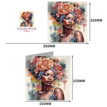 6pcs Diamond Painting Greeting Card Kit, Cartoon Character Themed, Paper Material With Partial Mosaic Handcraft, DIY Craft For Blessing, Expressing Sentiments, Holiday Gift Cards - View 3