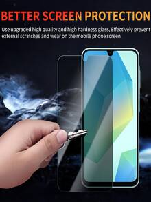 Android 手機螢幕保護貼 2片裝 9H 硬度防窺鋼化玻璃螢幕保護貼，防碎、防刮、防偷窺，適用於 Galaxy S26 S25 S24 Ultra A17 A07 A06 A56 A26 A16 / 14T 15T 13T Poco/14C 13C Note 13 14 Pro 4G 5G 及其他 Android 手機，光滑防油層、自動吸附、安裝簡單，辦公室/地鐵隱私保護，螢幕保護貼，母親節禮物、週年慶祝 - 黑色 - 查看 9