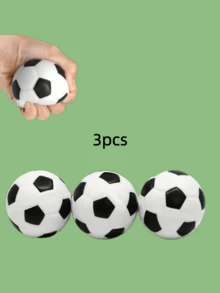 1/3 piezas Mini pelotas deportivas de espuma, pelotas de fútbol apretables para el estrés, pelotas para apretar para el estrés, recuerdo de fiesta de fútbol, juguetes antiestrés, juegos de pelota, pelotas de fútbol apretables para el estrés, excelentes pelotas antiestrés para aliviar la tensión, premios de carnaval - Multicolor - Ver 10
