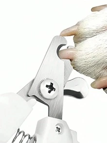 Professional Blue Stainless Steel Pet Nail Clipper Trimmer With Guard For Small Dogs Cats Non Slip Grip Handle Painless Nail Pet Grinder Grooming Tool Home Use Easy Trim Paw Care Supplies - View 5