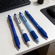 1 Box 4pcs Ocean Creature Gradient Retractable Ballpoint Pens, Sponge Soft Grip Anti-Slip Pens For Students & Office, 0.5mm Nib, Fashionable Signature Pens - Sets - View 5