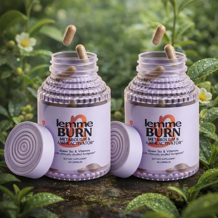 Weight Loss Fat Burner Capsules – 2 Pack Metabolism Booster With Green Tea Extract, B6 & B12, Belly Fat Support Supplement For Men & Women, 60 Capsules Each - 160G - 查看 1