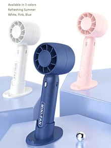Turbo Handheld Small Fan Portable USB Charging Silent Leafless Mini Fan Outdoor Fan - Other - View 12