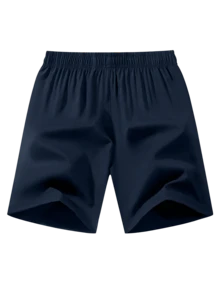 3pcs Boyfriend Style Men's Summer Lightweight Running Shorts, Suitable For Outdoor And Sports, 5-Inch Inseam, Fashionable Design - Multicolor - View 7